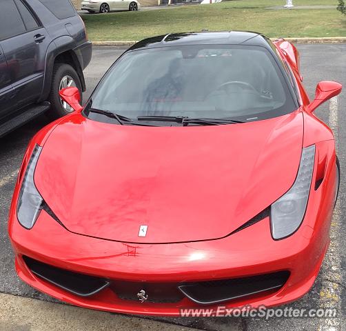 Ferrari 458 Italia spotted in Nashville, Tennessee