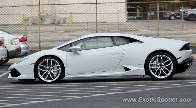 Lamborghini Huracan spotted in Dallas, Texas