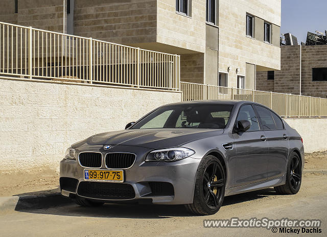 BMW M5 spotted in Be'er Sheva, Israel