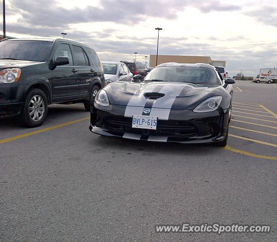 Dodge Viper spotted in St.Catharines,On, Canada