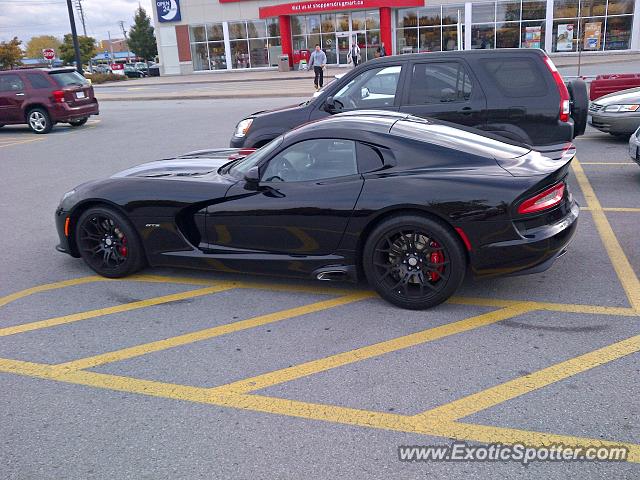 Dodge Viper spotted in St.Catharines,On, Canada