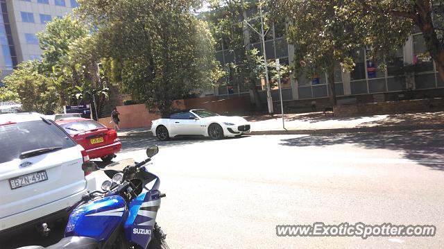 Maserati GranCabrio spotted in Penrih, Australia