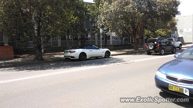 Maserati GranCabrio spotted in Penrih, Australia