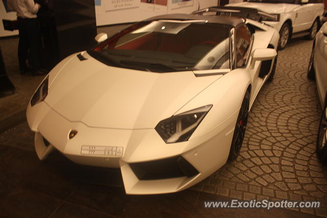 Lamborghini Aventador spotted in Dubai moe, United Arab Emirates