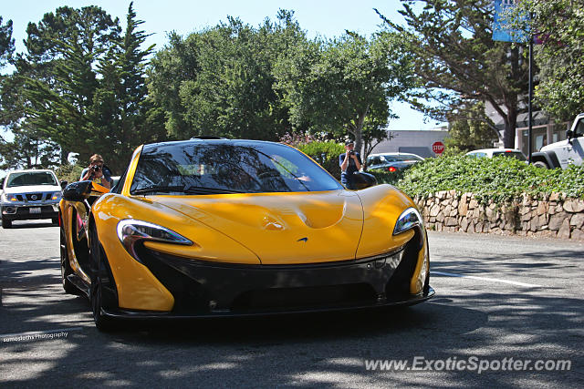 Mclaren P1 spotted in Carmel, California