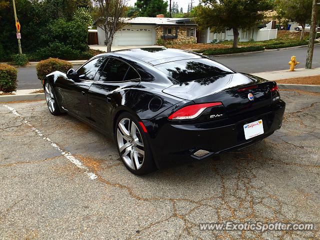 Fisker Karma spotted in Woodland Hills, California