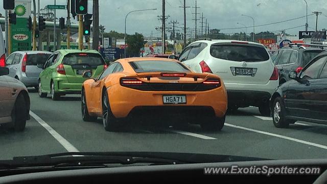 Mclaren MP4-12C spotted in Auckland, New Zealand