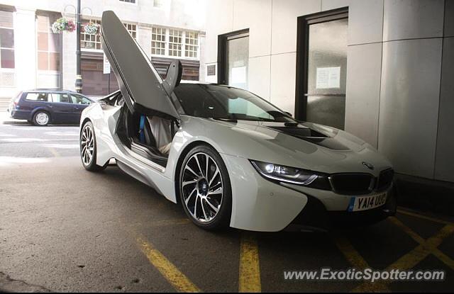 BMW I8 spotted in London, United Kingdom