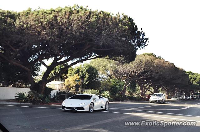 Lamborghini Huracan spotted in La Jolla, California