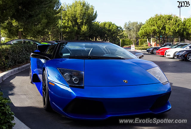 Lamborghini Murcielago spotted in Newport Beach, California