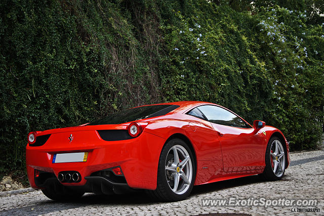 Ferrari 458 Italia spotted in Lisbon, Portugal