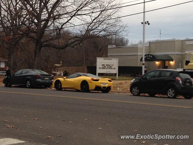 Ferrari 458 Italia spotted in Lakewood, New Jersey