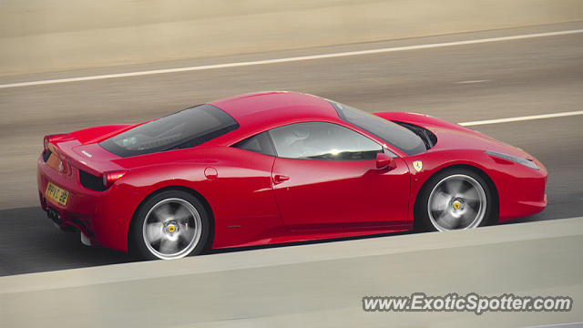 Ferrari 458 Italia spotted in Hong Kong, China