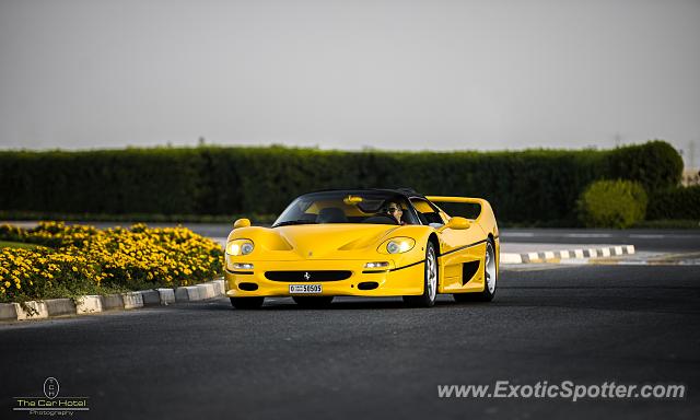 Ferrari F50 spotted in Dubai, United Arab Emirates