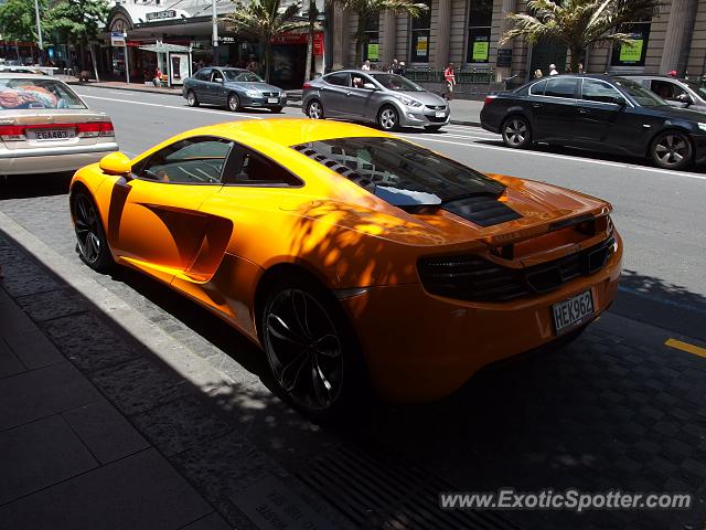 Mclaren MP4-12C spotted in Auckland City, New Zealand