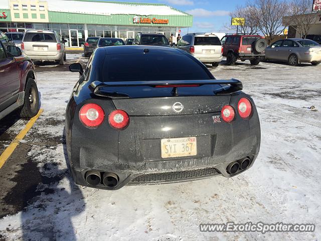 Nissan GT-R spotted in Rice Lake, Wisconsin