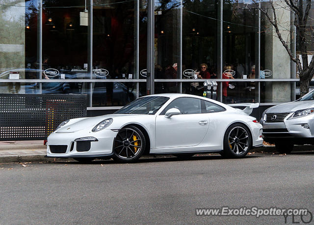 Porsche 911 GT3 spotted in Cherry Creek, Colorado
