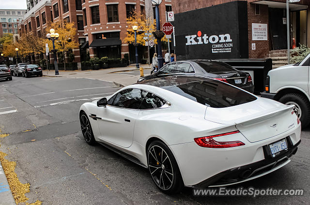 Aston Martin Vanquish spotted in Toronto, Canada