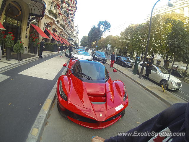 Ferrari LaFerrari spotted in Paris, France