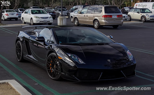 Lamborghini Gallardo spotted in Newport Beach, California