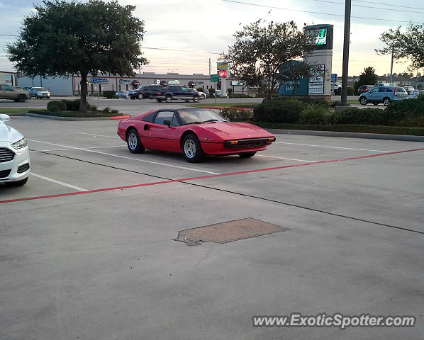 Ferrari 308 spotted in Spring (Klein), Texas