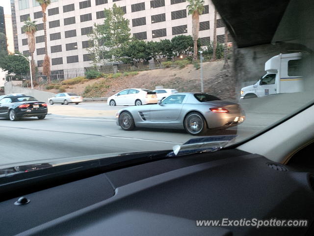 Mercedes SLS AMG spotted in Los Angeles, 110, California