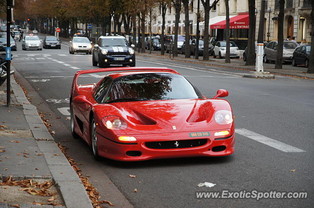 Ferrari F50 spotted in Paris, France