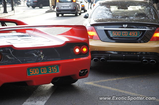 Ferrari F50 spotted in Paris, France