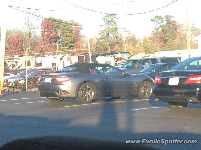 Maserati GranCabrio spotted in Lakewood / brick, New Jersey