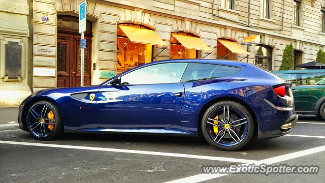 Ferrari FF spotted in Zurich, Switzerland