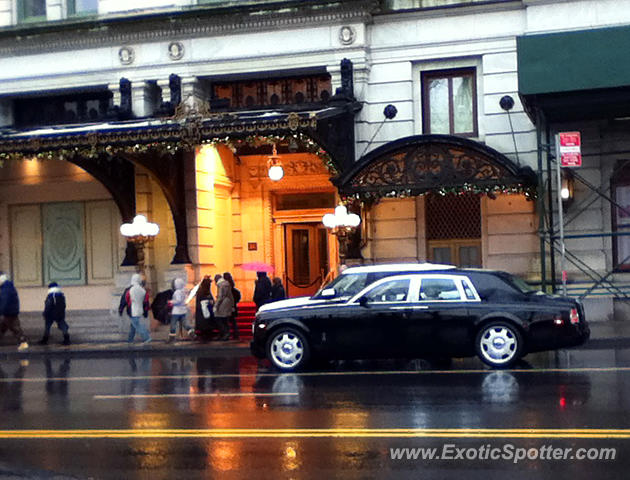 Rolls Royce Phantom spotted in Manhattan, New York