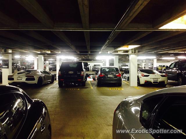 Lamborghini Aventador spotted in Houston, Texas