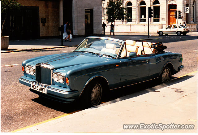 Bentley Continental spotted in London, United Kingdom