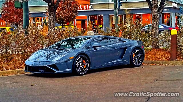 Lamborghini Gallardo spotted in Cherry Creek, Colorado