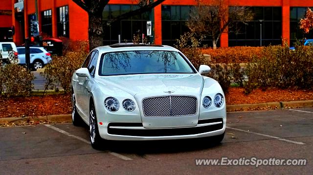 Bentley Continental spotted in Cherry Creek, Colorado