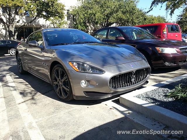 Maserati GranTurismo spotted in Dallas, Texas