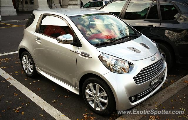 Aston Martin Cygnet spotted in Zurich, Switzerland