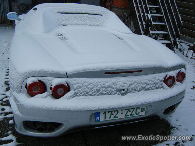 Ferrari 360 Modena spotted in Mol, Belgium