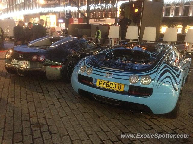 Bugatti Veyron spotted in London, United Kingdom