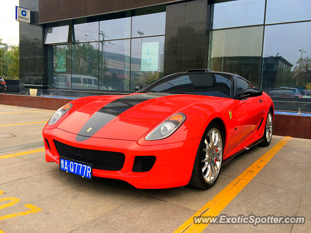 Ferrari 599GTB spotted in Zhengzhou, China