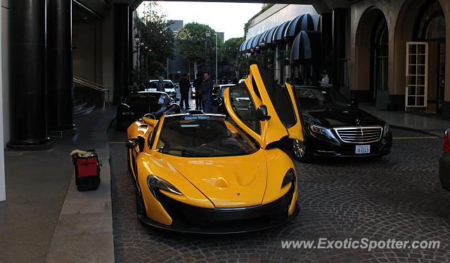 Mclaren P1 spotted in Beverly Hills, California