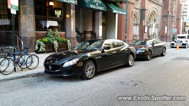 Maserati Quattroporte spotted in Philadelphia, Pennsylvania