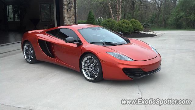 Mclaren MP4-12C spotted in Hershey, Pennsylvania