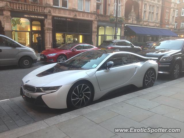 BMW I8 spotted in London, United Kingdom