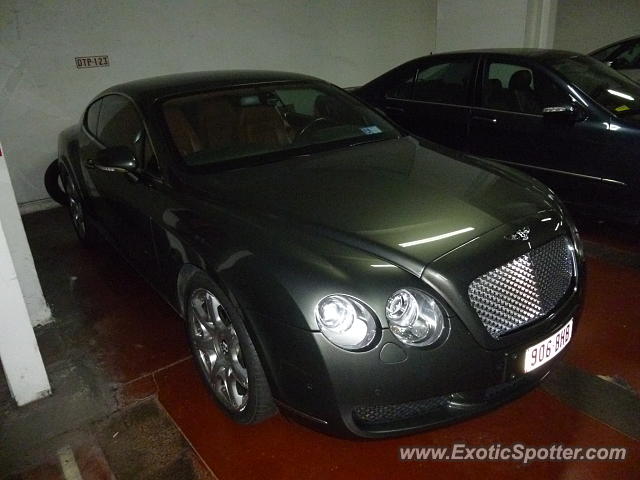 Bentley Continental spotted in Liège, Belgium
