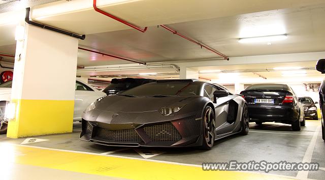 Lamborghini Aventador spotted in Monte Carlo, Monaco