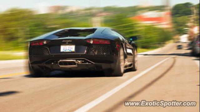 Lamborghini Aventador spotted in Cincinnati, Ohio