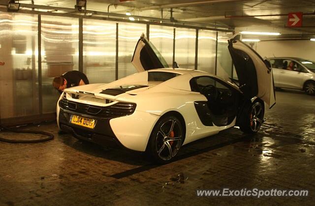 Mclaren 650S spotted in London, United Kingdom