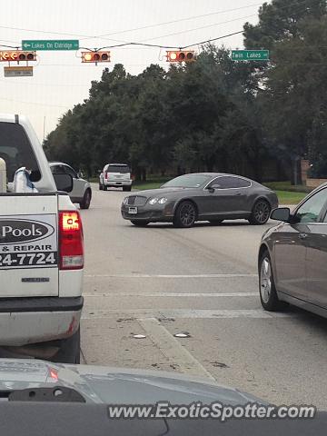 Bentley Continental spotted in Houston, Texas