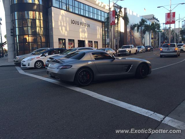 Mercedes SLS AMG spotted in LA, California